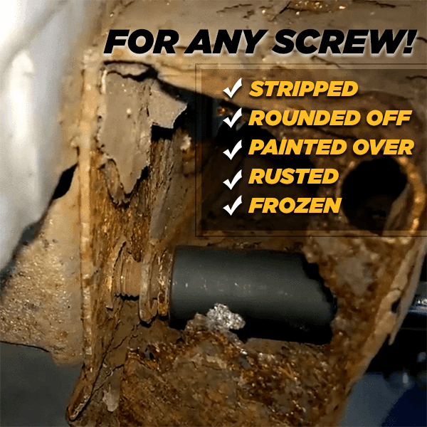 Universal Damaged Bolt Extractors (Set of 10)