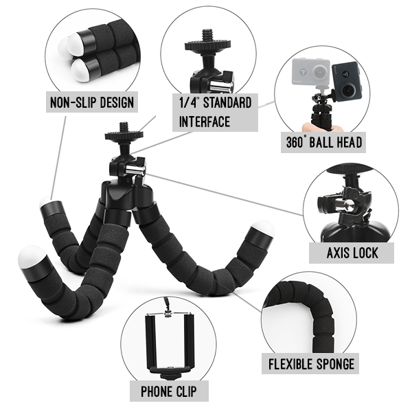 Octopus Phone Tripod