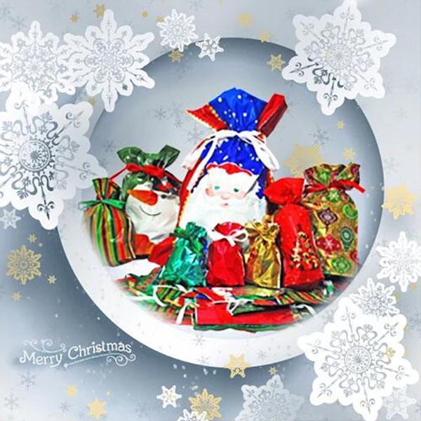 Drawstring Christmas Gift Bags(15 PCS)
