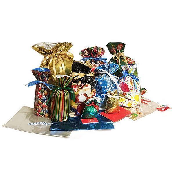 Drawstring Christmas Gift Bags(15 PCS)