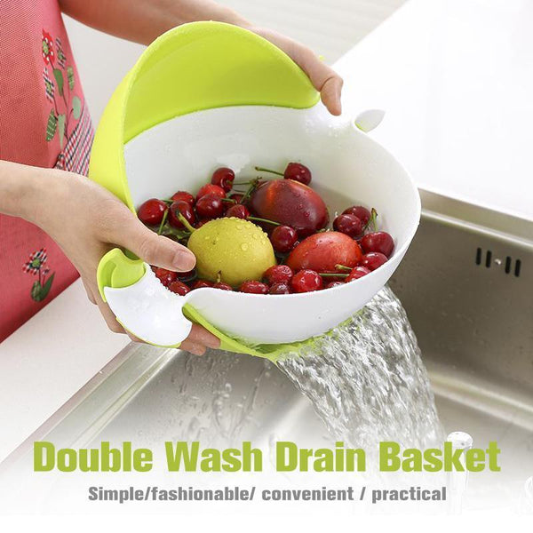 Double Washing Basket