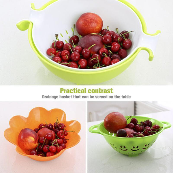 Double Washing Basket