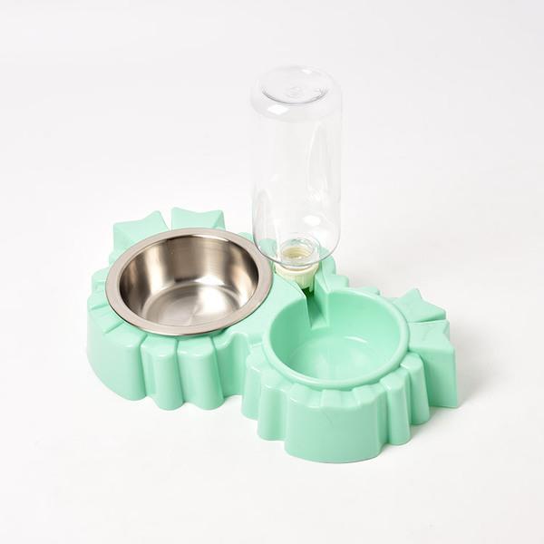 Double Bowls Of Automatic Drinking Water For Pets