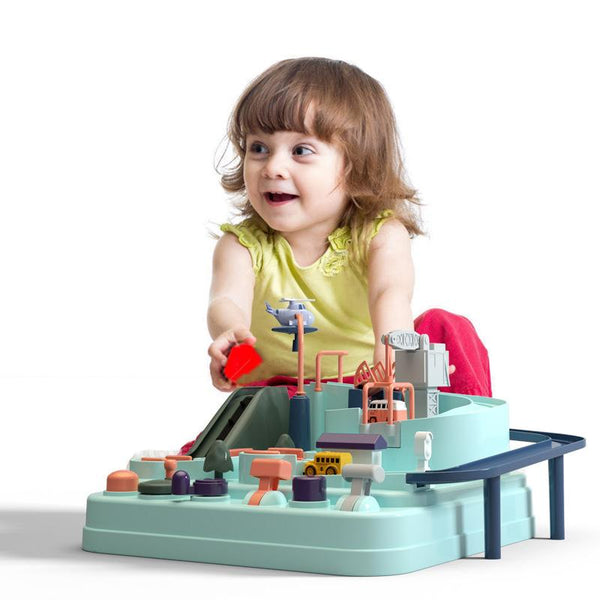 Children's Track Big Adventure Rail Car Toy