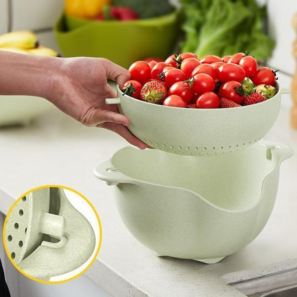 Double Washing Basket