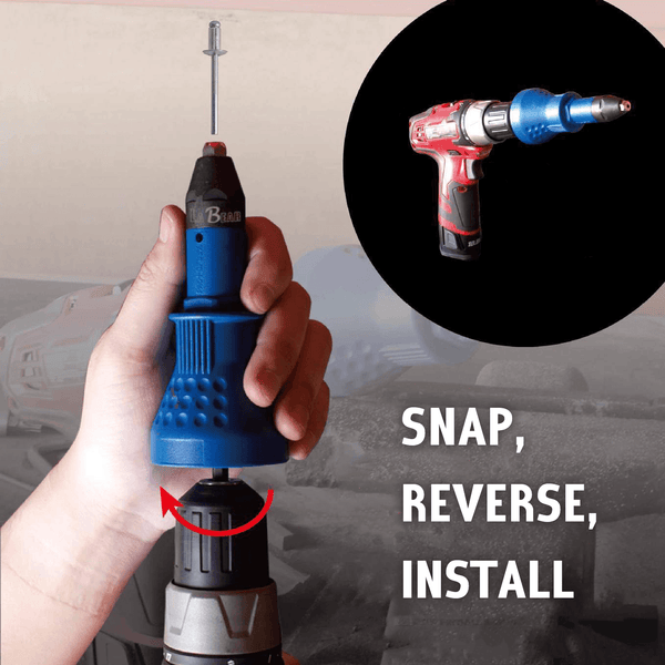 Rivet Gun Drill Adaptor
