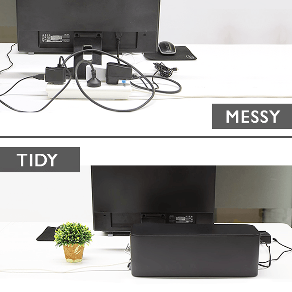 Multi-Use Minimal Cords Storage Box