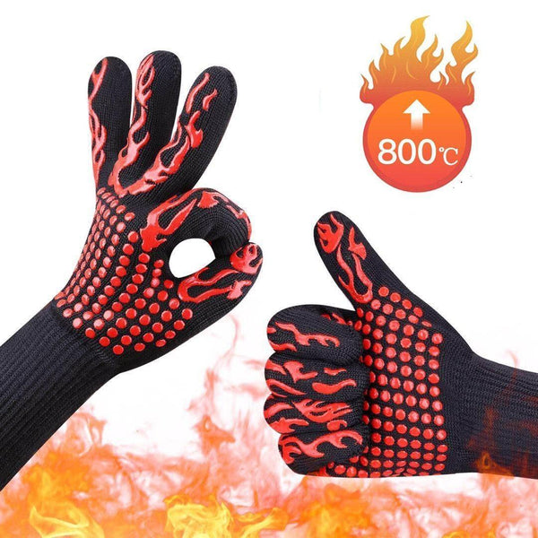 Premium Heat Resistant BBQ & Grill Gloves